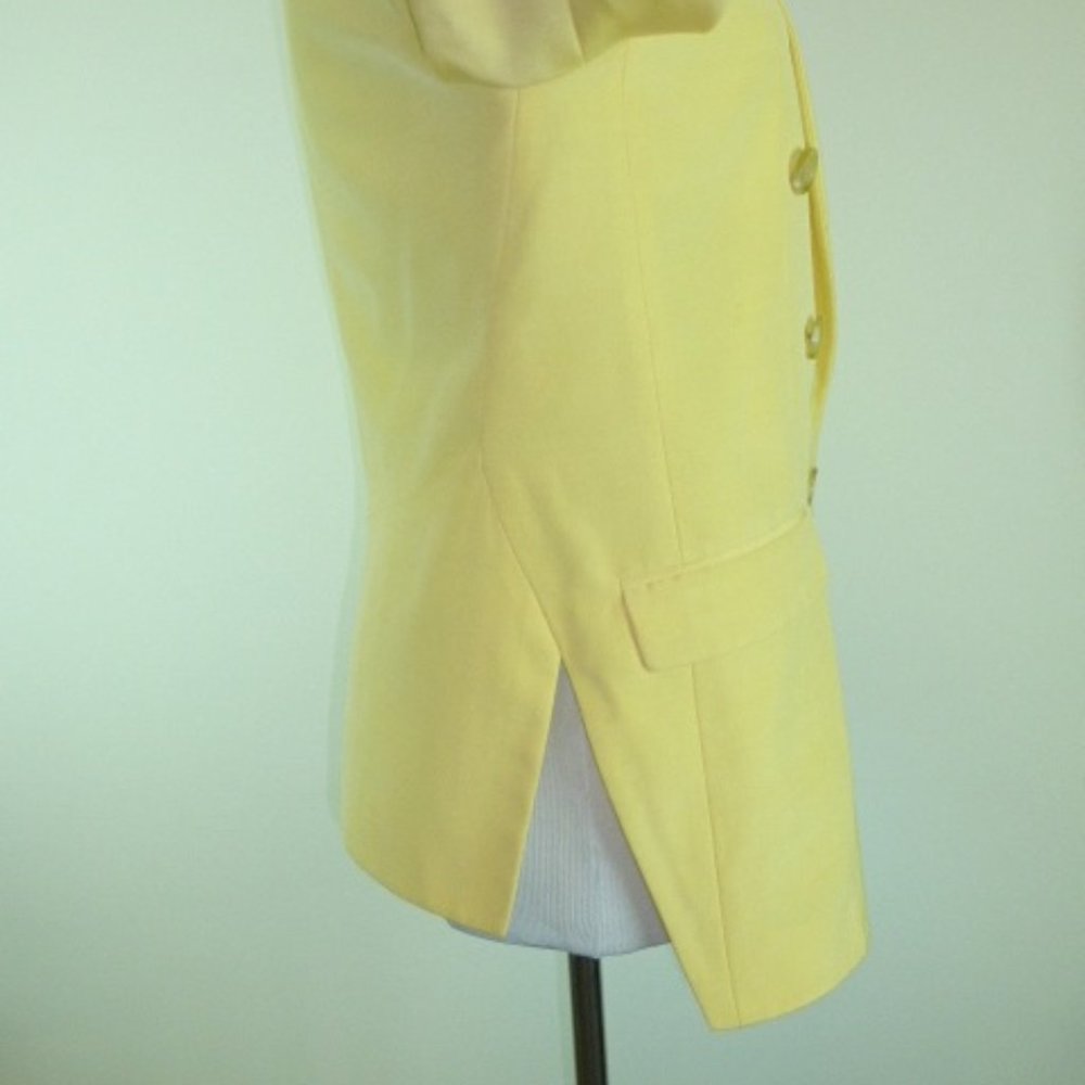 Philip Lim 3.1 Blazer Classic Yellow Double Breas… - image 6